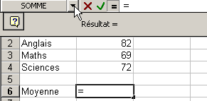 Cours Excel :Fonctions Excel