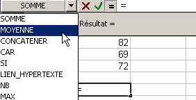 Cours Excel :Fonctions Excel